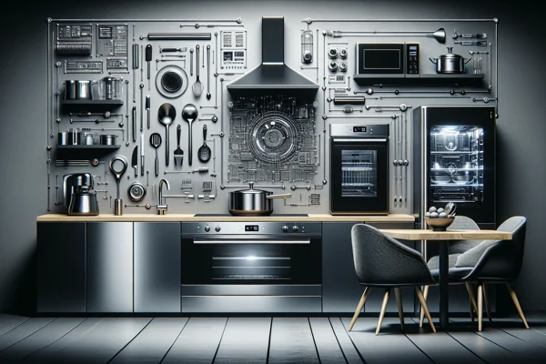 Tecnologia Avanzata per una Doratura Uniforme: Elettrodomestici di Design per la Cucina