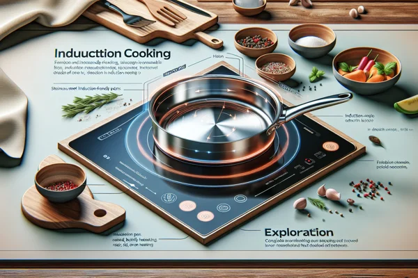 Cucinare a induzione: le padelle adatte e l'utilizzo dell'acciaio al titanio