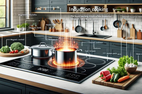 Cucinare a induzione: il consumo energetico e i vantaggi in cucina