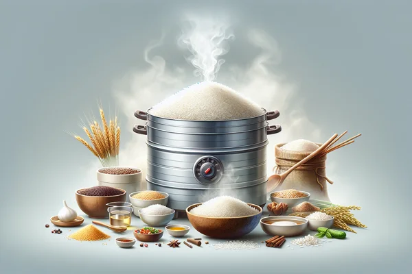 Cucinare a vapore riso e cereali: il metodo sano e senza grassi