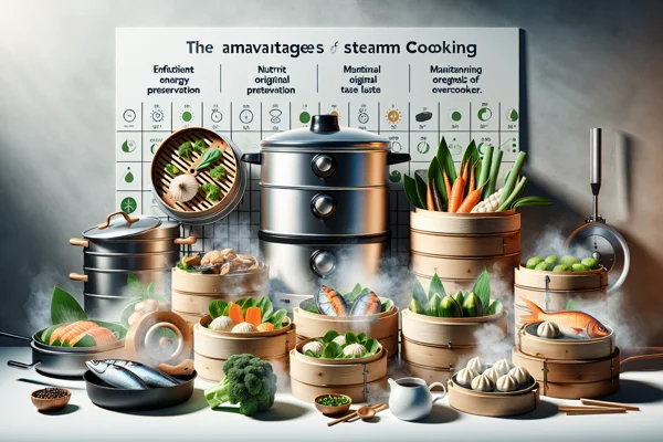 Cottura a vapore: vantaggi, uniformità e salute per i tuoi piatti