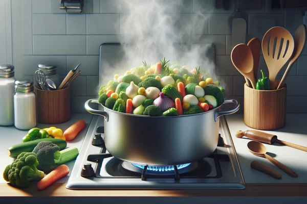 Come mantenere le verdure succose durante la cottura a vapore