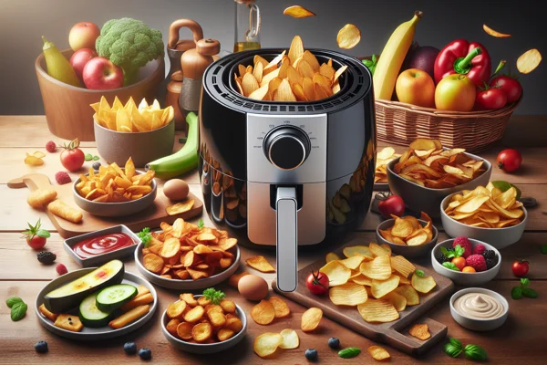 Ricette Snack Veloci e Salutari con l'Air Fryer: Gustosi Piatti da Preparare in Pochi Minuti