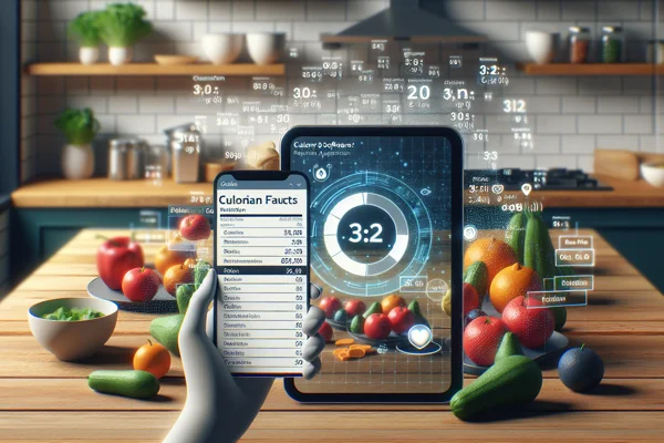 Monitoraggio Costante del Fabbisogno Calorico: Software Culinario e App per il Calcolo delle Calorie