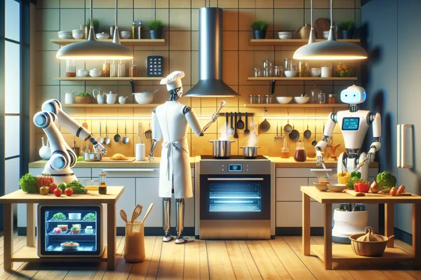 La rivoluzione robotica in cucina: robot chef e assistenti automatizzati per un'esperienza culinaria senza stress