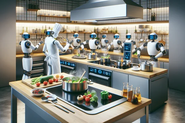 Robot Chef e Assistenti di Cucina Automatizzati: Il Futuro della Cucina