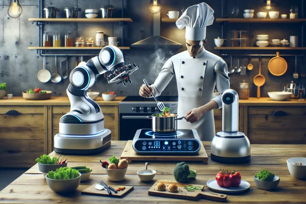 Robot Chef e Assistenti di Cucina Automatizzati: Il Futuro della Gastronomia