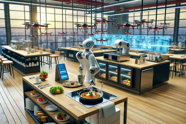 L'automazione culinaria: tendenze, impatto sul settore della ristorazione e promozione di menu sostenibili